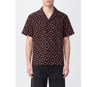 JW ANDERSON Camicia bowling in cotone a maniche corte con stampa Fruit 50 Nero
