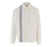 JW Anderson - Camicia in Lino con Logo - - Shirts - Uomo - Bianco - M