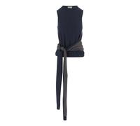 JW Anderson - Canotta con Laccetti in Vita - -Tops -Donna -Blu -M