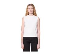 JW Anderson - Canotta con Ricamo Ancora - - Tops - Donna - Bianco - S