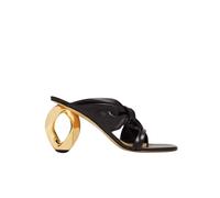JW Anderson - Ciabatte in pelle nera - - Shoes - Donna - Nero - 37 EU