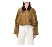 JW Anderson - Cropped Barn Jacket - - Jackets - Donna - Marrone - S