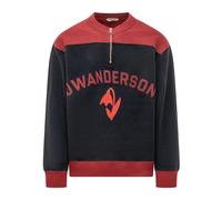 JW Anderson - Felpa con zip corta - - Sweatshirts & Hoodies - Uomo - Multicolore - S