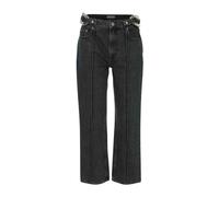 JW Anderson - Jeans Cropped Neri con Dettaglio Catena - - Jeans - Donna - Nero - M