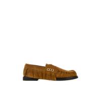 JW Anderson - Mocassini da barca in camoscio con volant - - Shoes - Uomo - Marrone - 45 EU