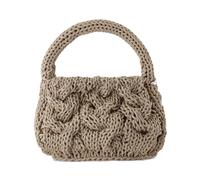 JW Anderson - Small Cable Knit Bag - - Bags - Donna - Grigio - ONE SIZE