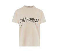 JW Anderson - T-shirt Circolare - - Tops - Uomo - Beige - M