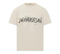 JW Anderson - T-shirt Circular - -Tops -Uomo -Beige -M