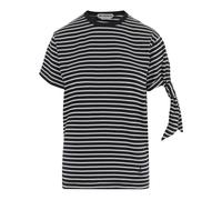 JW Anderson - T-shirt con maniche con fiocco a righe - - Tops - Donna - Multicolore - M