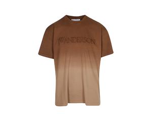 JW ANDERSON T-shirt LOGO GRADIENT TEE marrone | L