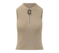 JW Anderson - Top con zip - - Tops - Donna - Beige - XS