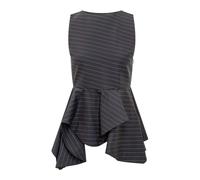 JW Anderson - Top Peplum Senza Maniche - -Tops -Donna -Blu -M