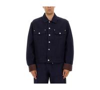 JW Anderson - Turn Up Cuff Jacket - - Jackets - Uomo - Blu - M