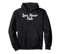 JW Convention Love Never Fails for Jehovah's Witnesses Felpa con Cappuccio