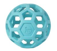 JW - Hol-ee Roller - Gioco per cani divertente e versatile - Palla di caccia per cani - Di stimolazione mentale - Taglia piccola - Diametro 7,5 cm - Colore blu