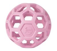 JW - Hol-ee Roller - Gioco per cani divertente e versatile - Palla di caccia per cani - Di stimolazione mentale - Taglia piccola - Diametro 7,5 cm - Colore rosa
