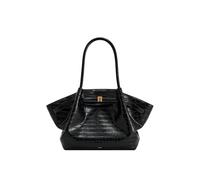 JW PEI Hana Medium Borsa Tote da Donna- Coccodrillo Nero