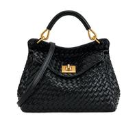 JW PEI - Lucia Classic Top Handle Bag - - Bags - Donna - Nero - ONE SIZE