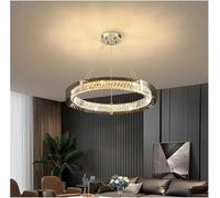 JWBXFYXW Camera da Letto Leggera a Sospensione Moderna lampadario a soffitto di Cristallo lampadario dimmerabile per la Camera da Letto Decorazione per la casa (45 cm)