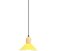 JWBXFYXW Camera da Letto Leggera a Sospensione Moderna lampadario Lampada a Sospensione Industriale con Design di Legno per la Decorazione Personalizzata per Camera da Letto (Grigio)