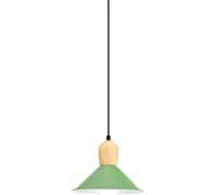 JWBXFYXW Camera da Letto Leggera a Sospensione Moderna lampadario Lampada a Sospensione Industriale con Design di Legno per la Decorazione Personalizzata per Camera da Letto (Grigio)