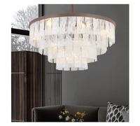 JWBXFYXW Camera da Letto Leggera a Sospensione Tradizionale lampadario Tradizionale Fog Nuvola di Vetro Illuminazione a LED Decorazioni per la casa luci di Designer dimezzanti Decorazioni Moderne