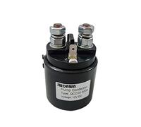 JWDAWN Contattore Motore Pompa Idraulica QCC15 200A 12V Vincitore Bobina 12 Volt 200 Amp Interruttore Relè Solenoide per Carrello Elettrico Stacker e Movimentazione Materiali