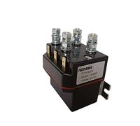 JWDAWN Monoblocco SPDT Winches Contattore DC66 24 Volt 80 Amp Solenoide Relè Interruttore Sostituire Albright DC66P 24V 80A Veicolo Montato Gru Motore Contattore di retromarcia