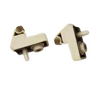 JWFBDB 1/2 pezzi adatti for Fiat Grande Punto ecc. Accessori interni Supporto for aletta parasole for auto Gancio di montaggio Staffa 735411088(2Pcs)