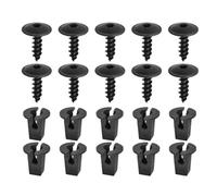 JWFBDB 20 pezzi, coprimotore, sottoscocca, paraspruzzi, passaruota, viti Torx, fermaglio for parafango automatico, clip di fissaggio a scatto, bullone N90974701