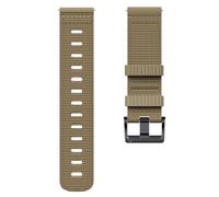 JWFBDB Cinturino in nylon da 20 mm e 22 adatto for Garmin Vivoactive 4 5 6/Venu 3/2 Forerunner 265 255 245 570 Active 5/Vivomove Trend(Brown,22mm)