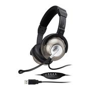 jWIN JBM55 - Cuffie stereo da gioco con microfono e controllo volume digitale in linea/USB