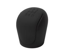 JWJVG Copri Pomello Cambio Auto per Twingo III 2014 2015 2016 2017 2018-2024, Manuale Copertura in Silicone Morbido 5 Marce Custodia Cover Coperchio,A/Black