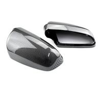 JWJVG Copri Specchietto Retrovisore per Audi A4 B6 B7 A6 C6 2003-2007,Calotte degli Specchietti Copertura Specchio Ricambio,A/Carbon Fiber