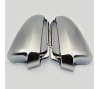 JWJVG Copri Specchietto Retrovisore per Audi A4 B6 B7 A6 C6 2003-2007,Calotte degli Specchietti Copertura Specchio Ricambio,A/Silver
