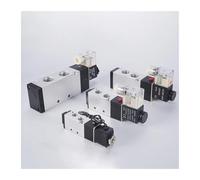 JWLINRKS 1 pz 4V410-15 4V420-15 4V430C/E/P-15 Elettrovalvola pneumatica elettrica 5 Vie 2 Posizioni Controllo Aria Gas valvola Magnetica(4v410-15,220 Volt)