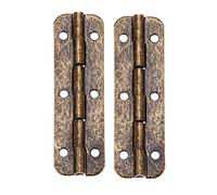JWLINRKS 2 Pz 51 * 16mm Cerniere Decorative Porta Bagagli Armadio Cerniera Gioielli Vintage Scatola di Legno Cerniere Raccordi for Mobili con Viti Cerniere