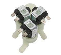 JWLINRKS AC 220V 3 Vie Elettrovalvola Elettrica Ingresso Acqua N/C Elettrovalvola Elettrica Normale Elettrovalvola G3/4 1 Pz