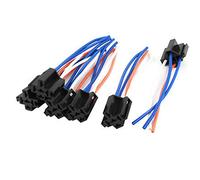 JWLINRKS Cablaggio relè Allarme Auto for Auto, Cavo a 4 Pin, connettore Presa Filo, 6 Pezzi