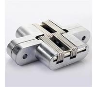 JWLINRKS Cerniere Cerniera Nascosta da 180 Gradi Cerniera for Porta incorporata Pesante Pieghevole Cerniera Invisibile a Croce Nascosta Gemel in Acciaio Inossidabile(No. 2 Hinge)