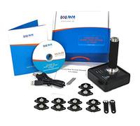 JWM iButton Guard Patrol System, Touch Guard Tour Patrol Wand con stazione di download, 12 etichette iButton Checkpoint+2 etichette per il personale