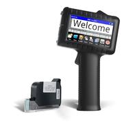 JWM - Stampante a getto d'inchiostro portatile, multifunzione, con cartuccia d'inchiostro ad asciugatura rapida da 42 ml, per uso esterno, ergonomica, 600 DPI