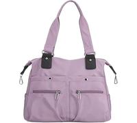 Borsa a tracolla multitasche impermeabile di grande capacità, borsa tote multitasche in nylon alla moda, borsa da viaggio a tracolla multitasche per donna