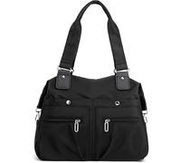 JWMSXYQR Borsa a Tracolla Multitasche Impermeabile di Grande Capacità, Tote Multitasche in Nylon alla Moda per Donna