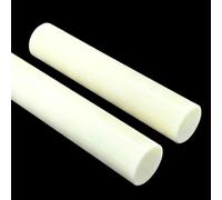 JWOO 10 pezzi di barre di ceramica utilizzabili a macchina, asta di agitazione solida in allumina D2/2,5/4/5/6/8 mm, asta di agitazione in corindone ad alta precisione (6x10mm)