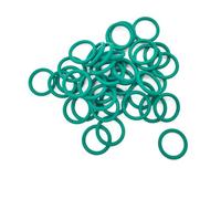 JWOO 10 pz FKM Spessore CS 1mm Anello di Gomma O Ring Guarnizioni OD 4/5/5.5/6/6.5/7/32mm Verde O Ring Guarnizione Rondella Carburante (Size : OD 10x CS 1mm)