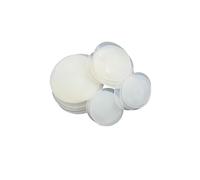 JWOO Foglio di Gomma siliconica Rotondo Bianco da 20 Pezzi, Guarnizione di Tenuta Diametro da 8 mm a 100 mm, Spessore degli Anelli in Silicone da 0,5 mm a 6 mm(18mm x 4mm)