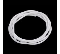 JWOO Guarnizione in Silicone espanso da 5 m Dia. 1-25 mm, Striscia di Tenuta in Gomma siliconica Bianca, Guarnizione in Silicone VMQ Bianca con Buon Recupero di Compressione(2mm)
