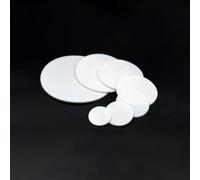 JWOO Guarnizione Rotonda a Disco Solido in PTFE da 10 Pezzi, Guarnizione cieca in plastica, Cuscinetti in PTFE Spessore 0,5-5 mm Ammortizzazione sigillata PTFE(35x5mm)