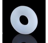 Rondelle piatte in silicone da 10 pezzi, rondelle piatte in silicone for uso alimentare M2 M3 M4 M5 M6 M8 M10 M12, rondelle in silicone OD4 16 28 40 mm(10x30x3mm)